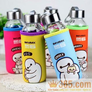 BÌNH THỦY TINH GIỮ NHIỆT BAYMAX DỄ THƯƠNG