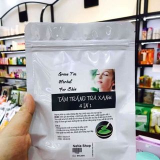 tắm trắng trà xanh 4in1