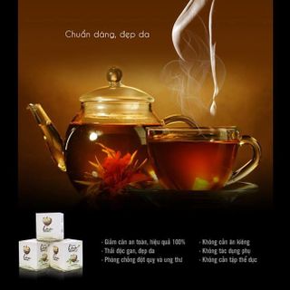 Trà Thảo Mộc Giảm Cân Hoa Sâm Đất