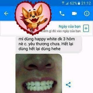 Bột trắng răng Happy White Pizu