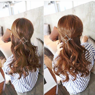 kẹp tóc kim loại korean