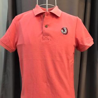 ÁO THUN NAM cá sấu Logo Red Indian