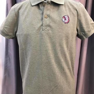 ÁO THUN NAM cá sấu Logo Red Indian