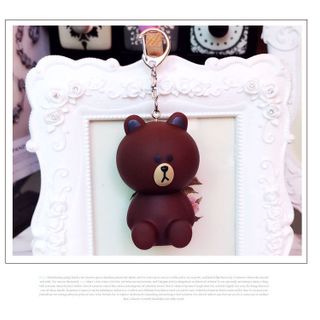 móc khóa gấu ngồi