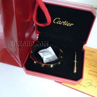 Vòng tay ốc vít có đính đá VF574