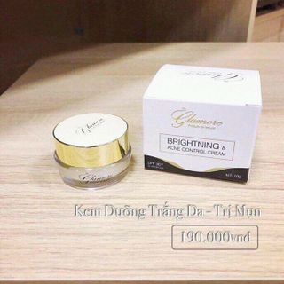 Ngừa mụn trắng da Glamore