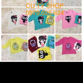 áo hoạt hình cotton