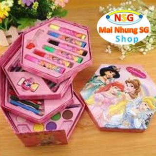 Hộp bút màu xoay 4 tầng