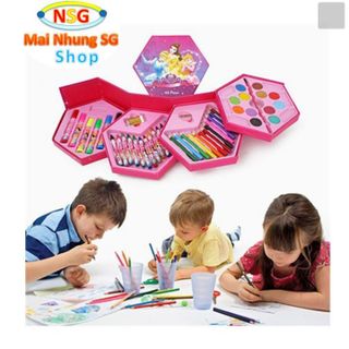 Hộp bút màu xoay 4 tầng