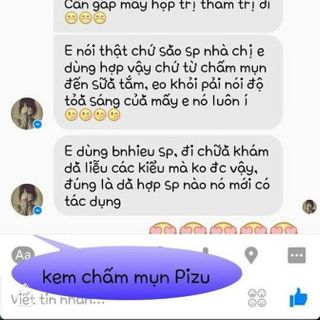 Serum chấm mụn khổ qua Pizu
