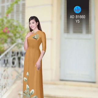 vải áo dài lụa nhật in hình 3d