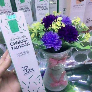 Sữa rửa mặt organic tảo xoắn Pizu