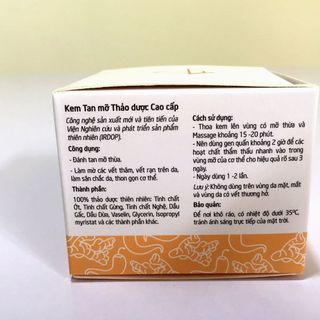 Kem tan mỡ Latus