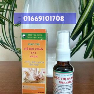 THUỐC ĐẶC TRỊ MỒ HÔI CHÂN – TAY – NÁCH