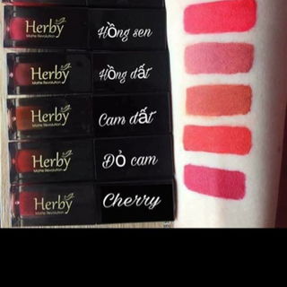 son kem thiên nhiên Herby lipstick