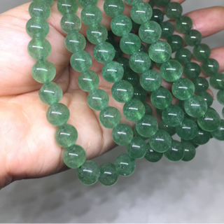 Vòng tay thạch anh dâu tay xanh TN - 169