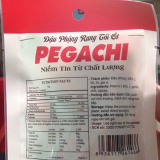ĐẬU PHỘNG RANG TỎI ỚT PEGACHI