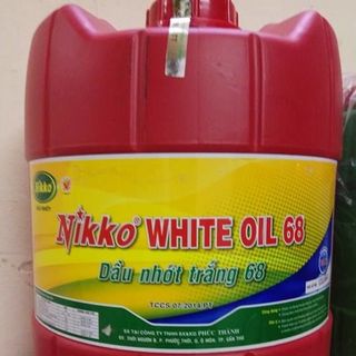 Dầu thủy lực Nikko WHITE OIL 68 TRẮNG-18L