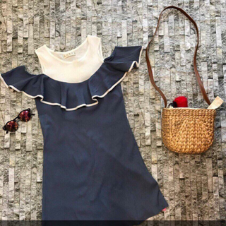 đầm rớt vai QC