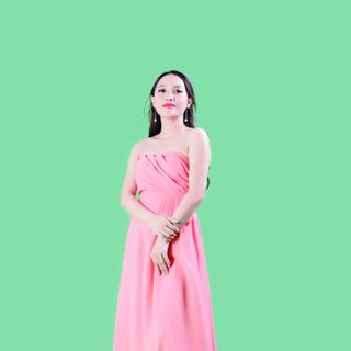 Đầm Maxi Cúp Ngực Xếp Ly