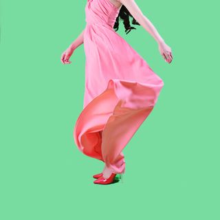 Đầm Maxi Cúp Ngực Xếp Ly