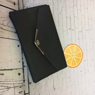 Ví cầm tay Clutch da kim cương sang chảnh