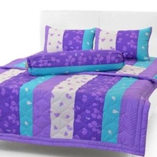 Bộ Ga Vải Cotton Thắng Lợi Hoa văn Sang trọng 1M6x2M