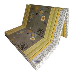 Nệm PE Hàn Quốc Gấp 3 Áo Gấm Valize Gấp 3 1M8x2Mx9CM