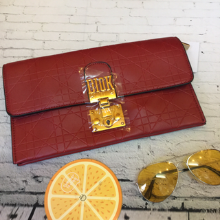 Ví cầm tay Clutch Da vân chìm Diok cực sang cực chất