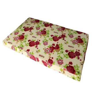 Nệm Văn Phòng Gấp 3 Áo Gấm Valize 65X185x9CM