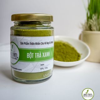 Bột trà xanh nguyên chất Bảo Lộc