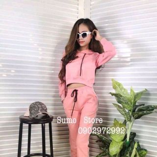 Bộ mũ croptop