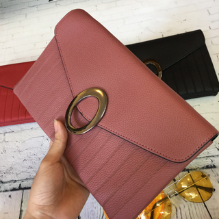 Ví cầm tay Clutch khoá O