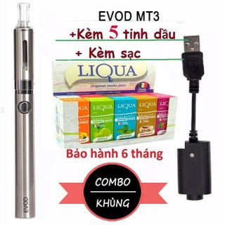 Thuốc lá điện tử evod tặng 5 tinh dầu giá sỉ