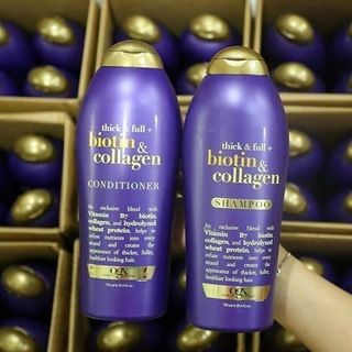 Dầu gội và xả Biotin Collagen Mỹ
