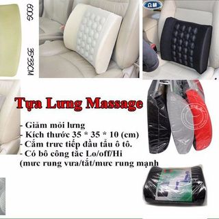 Gối tựa lưng massage