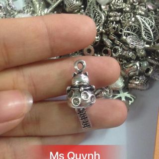 Mèo thần tài mạ bạc