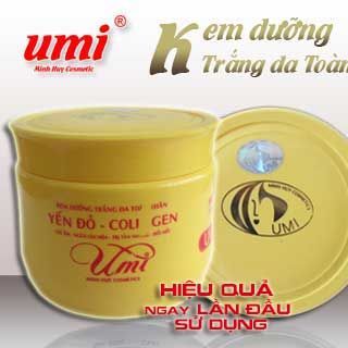 KEM DƯỠNG SIÊU TRẮNG DA TOÀN THÂN Umi vàng 130g