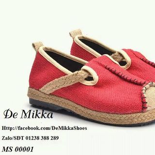 MS00001 DEMIKKA GIÀY MỌI VẢI BỐ