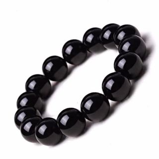 Vòng tay nam đá thạch anh đen phong thủy 10ly PT6868