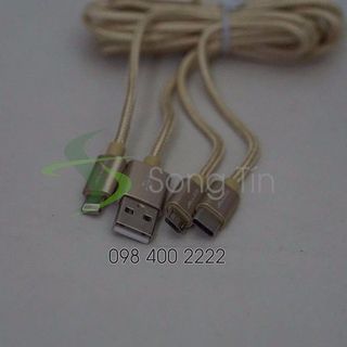Jellico - Dây cáp sạc nhanh Sagitar Series 3 in 1 - 120cm - GS13 31A dây dù