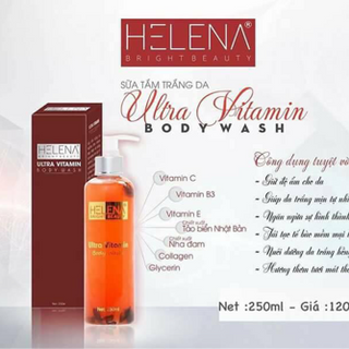 sữa tắm trắng da Helena