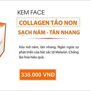 Kem trị nám collagen tảo non MOCHA