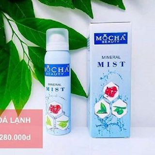 Xịt khoáng đá lạnh Mocha