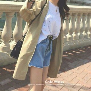 quần short lưng cao