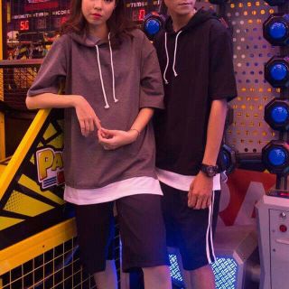 Áo Hoodie ngắn tay