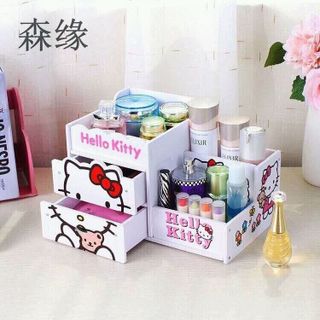 KỆ GỖ HỌA TIẾT MÈO