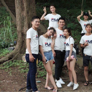 Áo in fila thun cotton Sỉ
