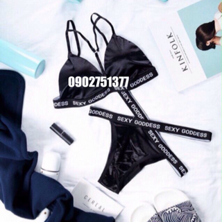 Bộ đồ lót satin 268