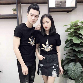 Áo cặp in - thun cotton